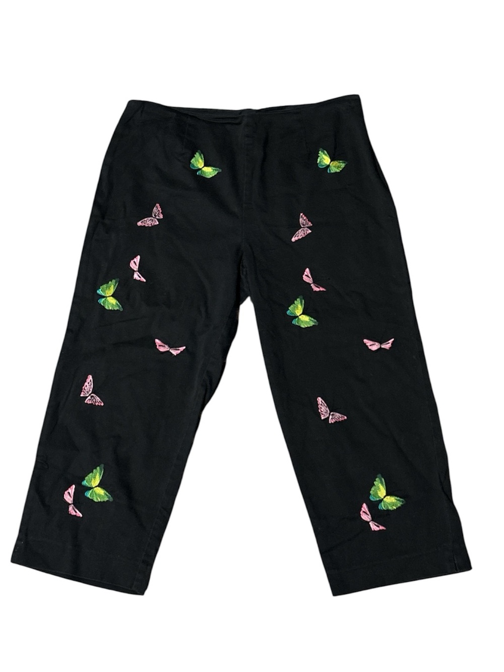 AUSTIN CLOTHING CO. Butterfly Embroidered Pants